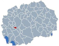 Municipality of Plasnica map