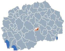 Municipality of Rosoman map